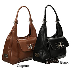 Nine West Pebble PVC Hobo-style Bag