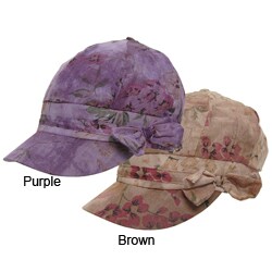 Adi Designs Women's Watercolor Poppy Hat