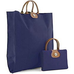 Women's 'The Shopper' Blue Tote Bag