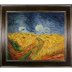 Van Gogh 'Wheat Fields Under Threatening Skies' Canvas Art