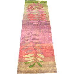 Indo Tibetan Multi-colored Runner (2'5 x 8')
