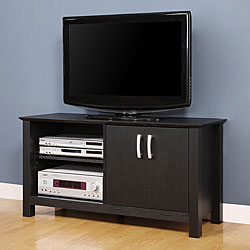 Castillo 44-inch Black Wood TV Console