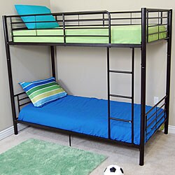 Sunset Black Twin/ Twin Bunk Bed