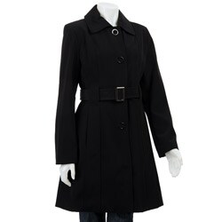 Anne Klein Women's Bonded Trench Coat