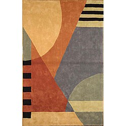 Wool Krave Rug (7' 6 x 9' 6)