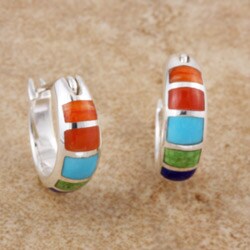 Linear Hoop Earrings (Thailand)