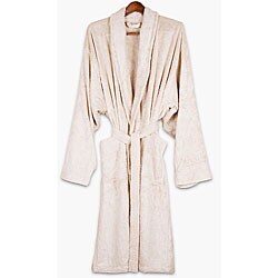 Ecru Bamboo Bathrobe 