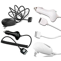 Apple iPod and iPhone 3G Car and Home Charger Combo