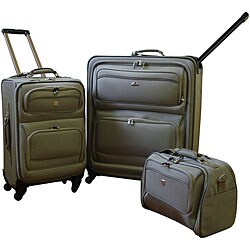 American Flyer Quattro 3-piece Luggage Set