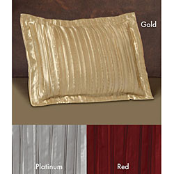 Pleated Satin Shams (Set of 2)