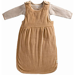 Tadpoles Organic Cocoa Sleepsack with T-shirt (3-6 Months)