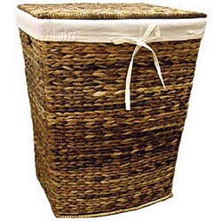 Handcrafted Wood 'La Riviera' Hamper (Philippines)