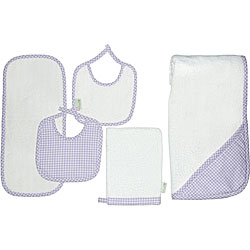 Tadpoles 5-piece Terrycloth Gift Set in Lavender