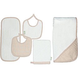Tadpoles 5-piece Terrycloth Gift Set in Natural