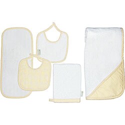 Tadpoles 5-piece Terrycloth Gift Set in Yellow