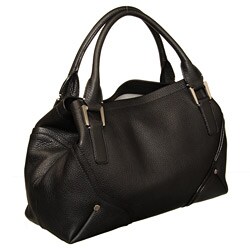 Bill Blass 'Abraham' Soft Italian Pebble Leather Tote Bag