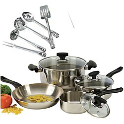 Professional 18/10 Stainless Steel 7-piece Cookware Set