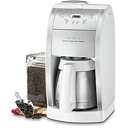Cuisinart DGB-600BCW White Grind and Brew Coffee Machine