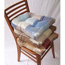 Berwick Plaid Nonslip Chair Pads (Set of 4)