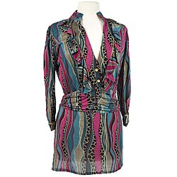 T-Bags Women's Ruffle Dress.