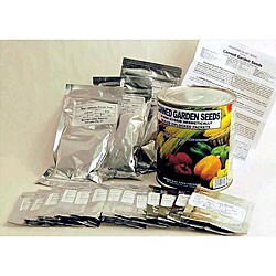 Food Storage Canned Vegetable Garden Seeds