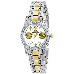 Jennifer Lopez Collection Women's Two-tone Bracelet Watch