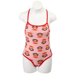 FINAL SALE Small Paul by Paul Frank Girl's 1-piece Monkey Print Swimsuit