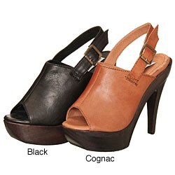 Steve Madden Women's 'Tackle' Peep Toe Heels