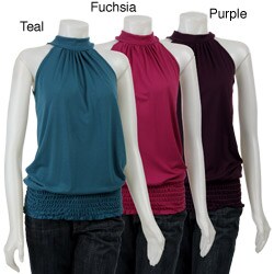Nicewear Women's Solid Sleeveless Tunic Top