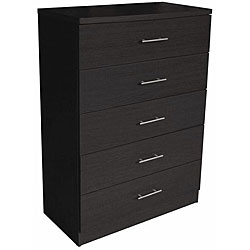 Karen 5-drawer Black Dresser