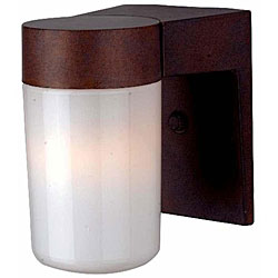 Weathered Antique Bronze 1-light Outdoor Wall Sconce