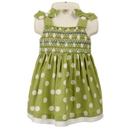 FINAL SALE Laura Ashley Girl's Dress with Bloomers