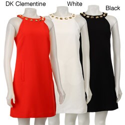 MICHAEL Michael Kors Women's Beaded Neck Dress