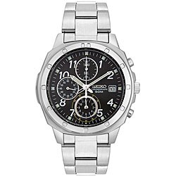 Seiko Men's Stainless Steel Chronograph Watch