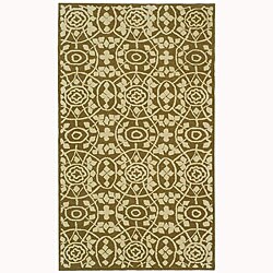 Martha Stewart Bloomery Garden Row Rug (7'9 x 9'9)