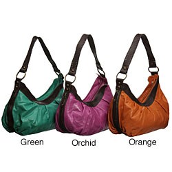 Latico Large Pleated Shoulder Bag