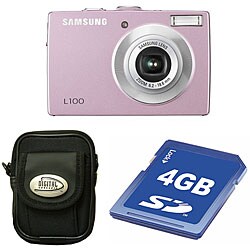 Samsung Digimax EC-L100ZPBA/ US 8.2 MP Pink Camera (Refurbished)