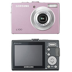 Samsung Digimax EC-L100ZPBA/US 8.2 MP Pink Camera (Refurbished)
