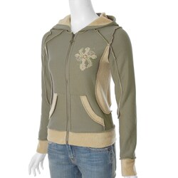 Adriana Junior's Two-tone Hooded Sweatshirt