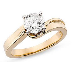 14k Gold 1ct TDW Diamond Solitaire Engagement Ring (H-I, I1)