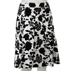 FINAL SALE Sharagano Collection Women's Floral Print Skirt