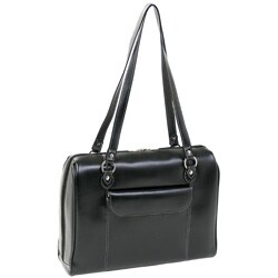 McKleinUSA GLENVIEW (Black) Leather Ladies' Laptop Case