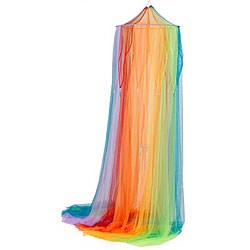 Rainbow Retreat Mesh Canopy