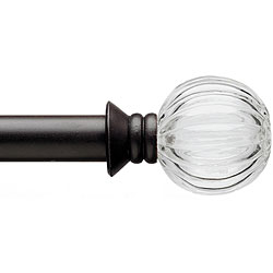 Cassidy West Designline 22 to 44-inch Rustica Curtain Rod Set