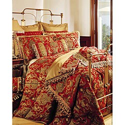 Sherry Kline 'Le Rouge' 4-piece Comforter Set