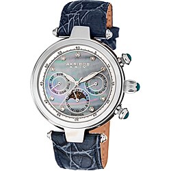 Akribos XXIV Unisex Classique Diamond Automatic Fashion Watch