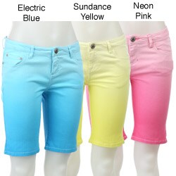 Celebrity Pink Junior's Dip-dye Bermuda Shorts