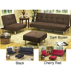 Roper Armless 3-piece Sofabed/ Loveseat Collection