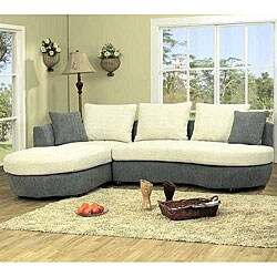 Mineola Unique Contour 2-piece Sectional Sofa