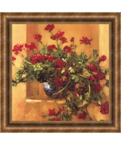 Philip Craig 'Ivy Geraniums' Framed Art Print